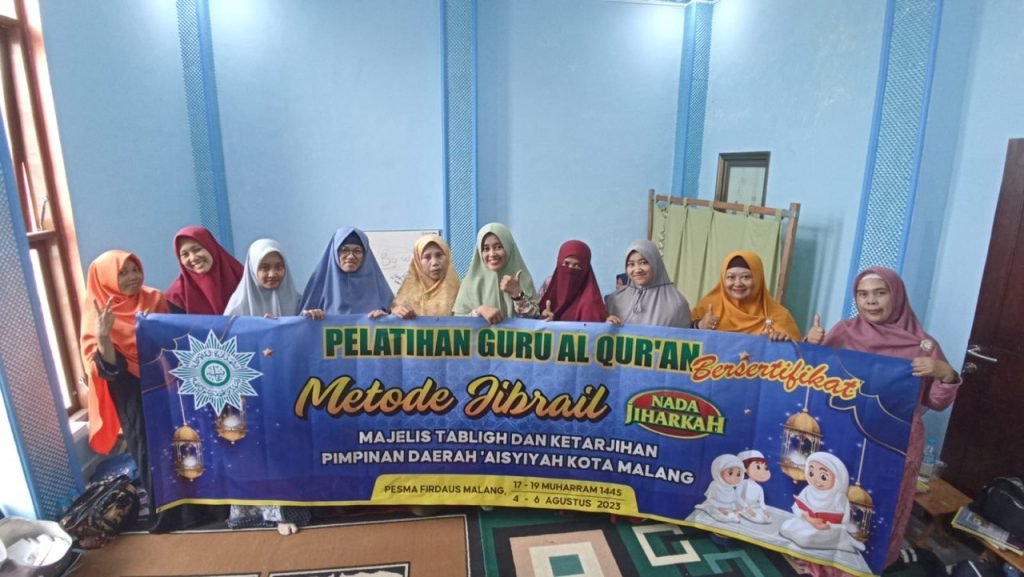 pelatihan metode jibrail Aisyiyah Kota Malang